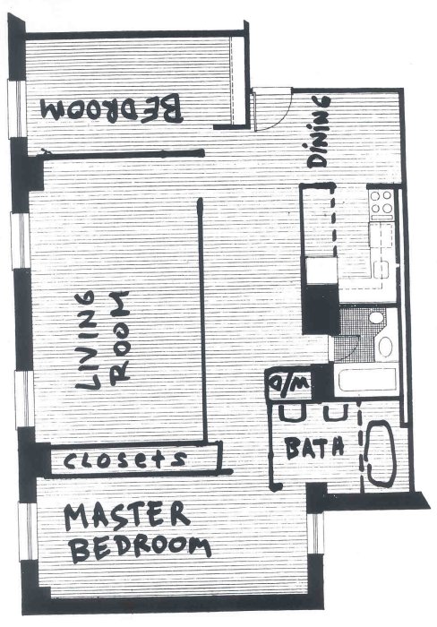 Floorplan for 315 West 23rd Street