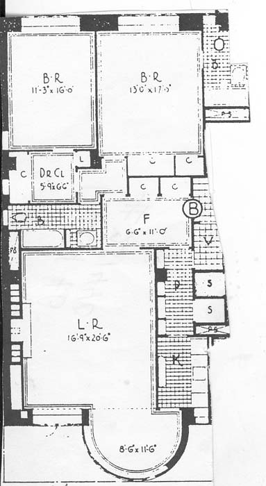 Floorplan for 17 West 54th Street