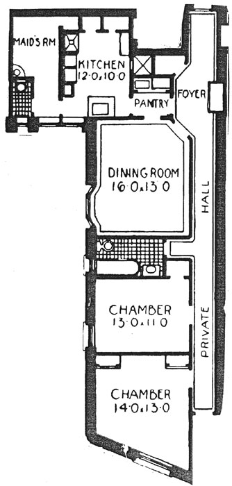 Floorplan for 244 Riverside Drive