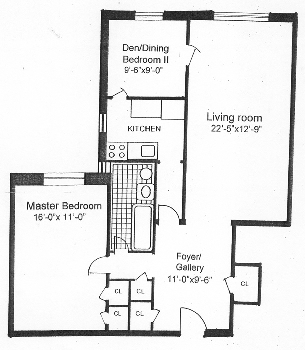 Floorplan for 530 East 90th Street