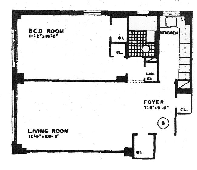 Floorplan for 166 East 35th Street