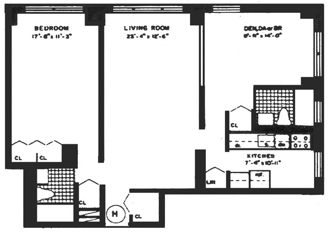 Floorplan for 301 East 79th Street