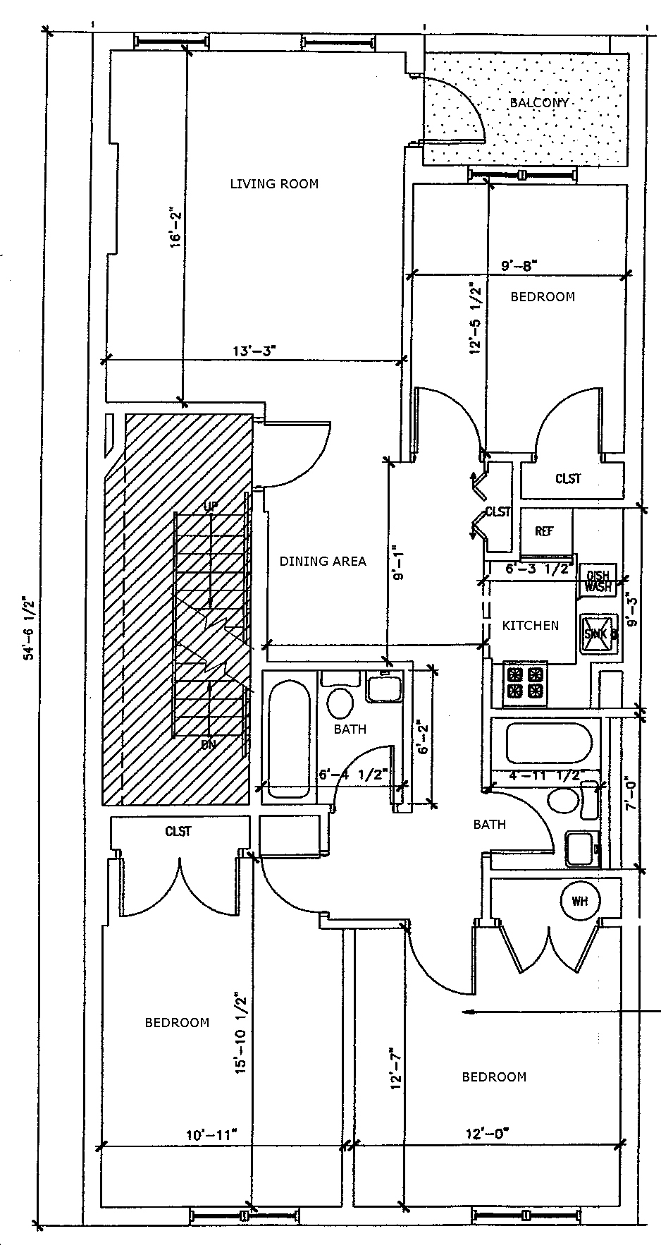 Floorplan for 714 Sackett Street, 2F
