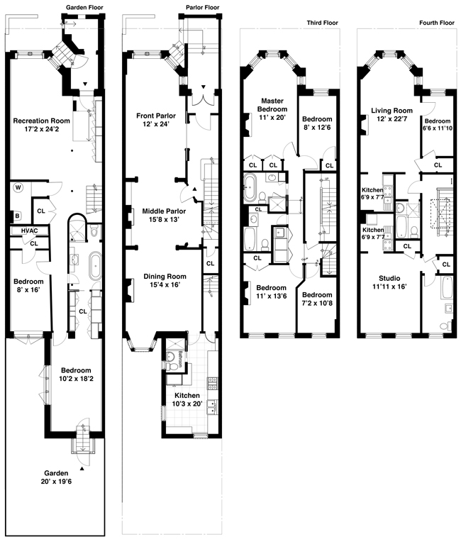 Floorplan for 278 Garfield Place