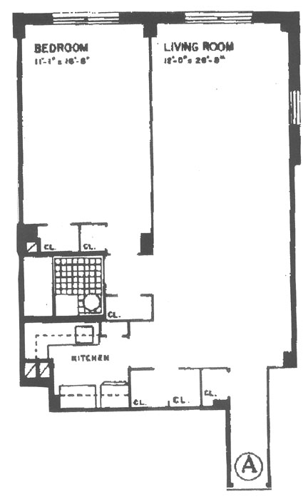 Floorplan for 301 East 62nd Street