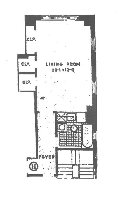 Floorplan for 400 East 59th Street