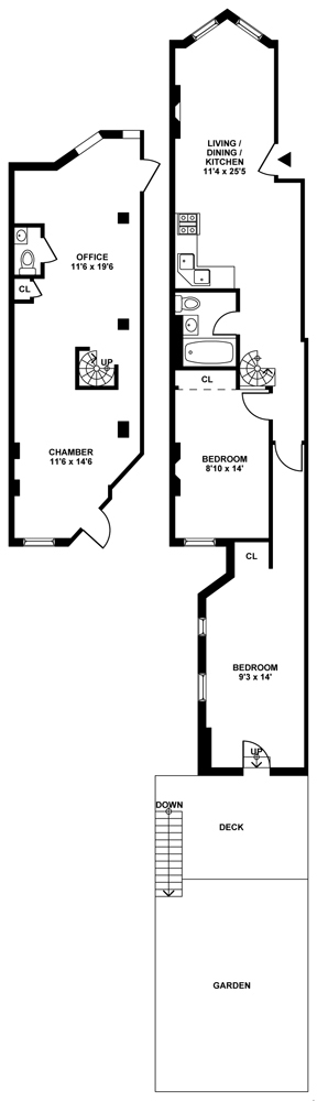 Floorplan for 11 Lincoln Place