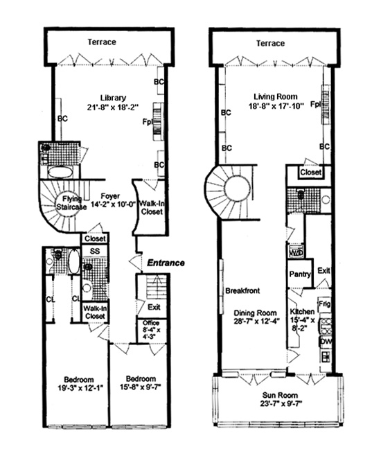 Floorplan for 8 East 68th Street