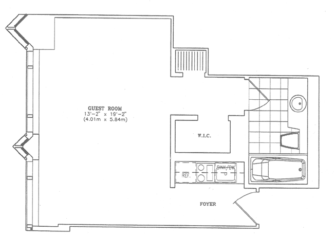 Floorplan for 1 Central Park West