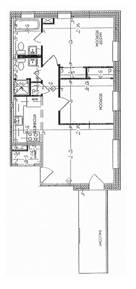 Floorplan for Degraw Street