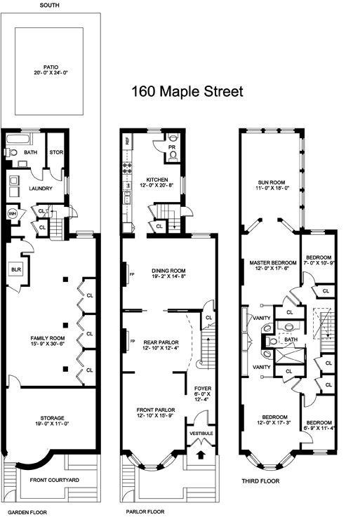 Floorplan for Prime , House   Prime Block 