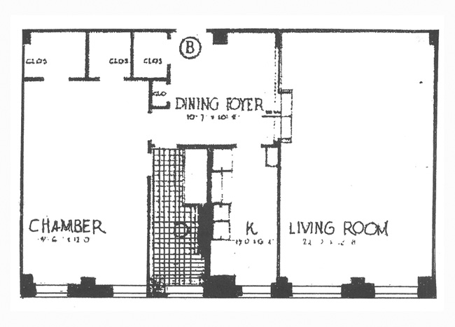Floorplan for 19 East 88th Street
