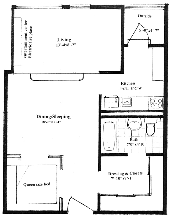 Floorplan for 85 Eighth Avenue