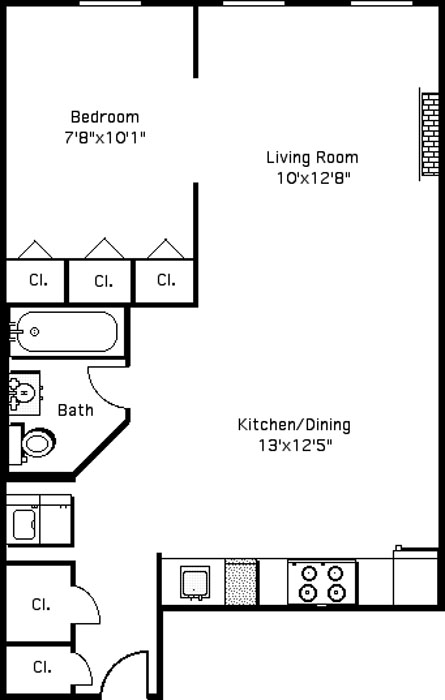 Floorplan for 743 Union Street