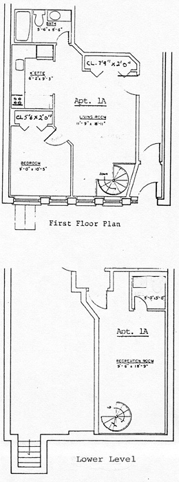 Floorplan for 118 Suffolk Street