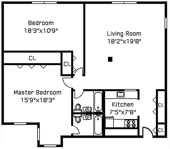 Floorplan for 44 Butler Place