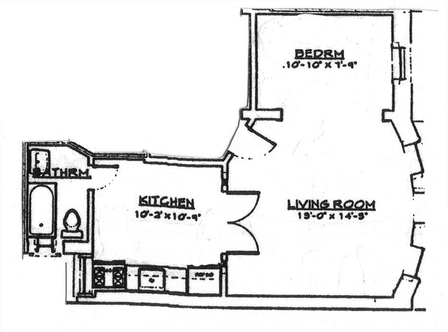 Floorplan for 570 7th Street