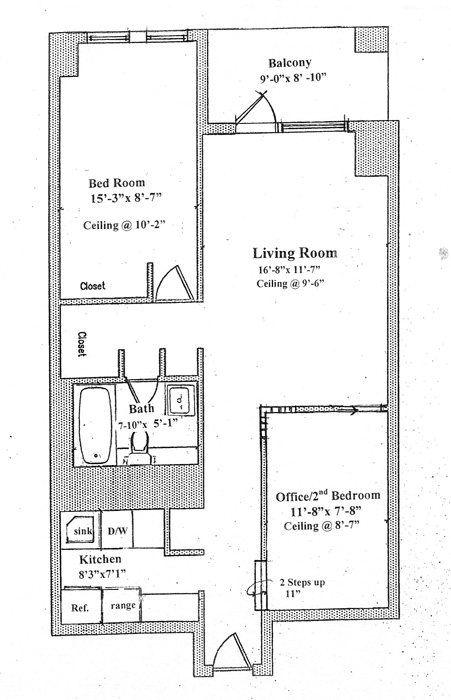 Floorplan for 159 Madison Avenue