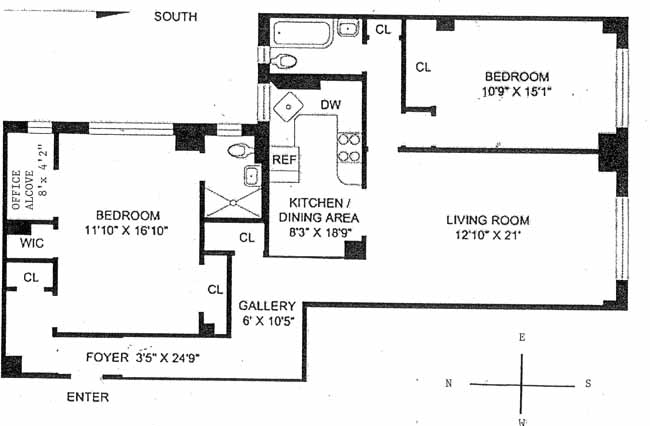 Floorplan for 333 East 53rd Street