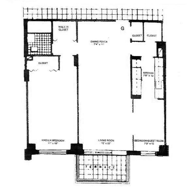 Floorplan for 1199 Park Avenue