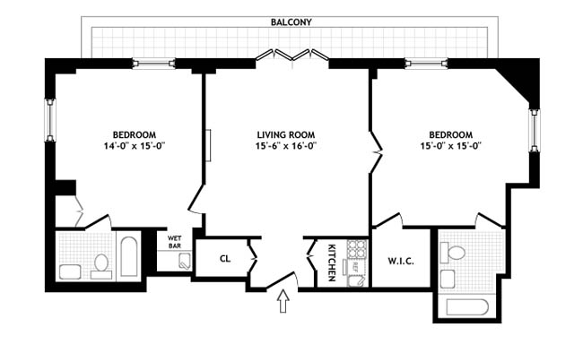 Floorplan for 825 Fifth Avenue