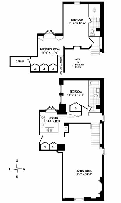 Floorplan for 61 Irving Place