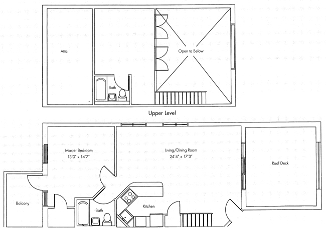 Floorplan for Park Slope