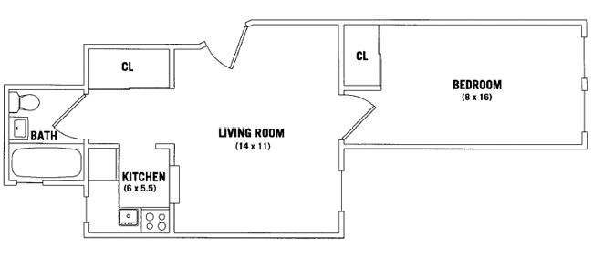 Floorplan for 521 East 81st Street