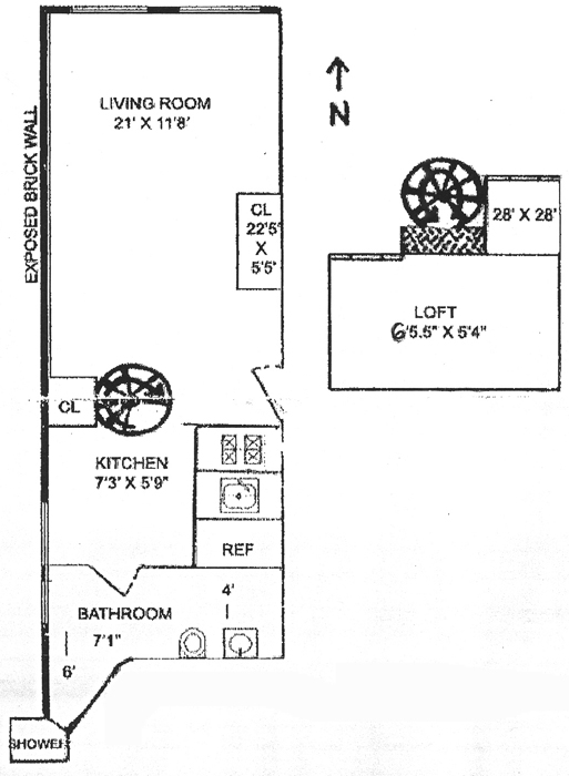 Floorplan for 210 East 88th Street