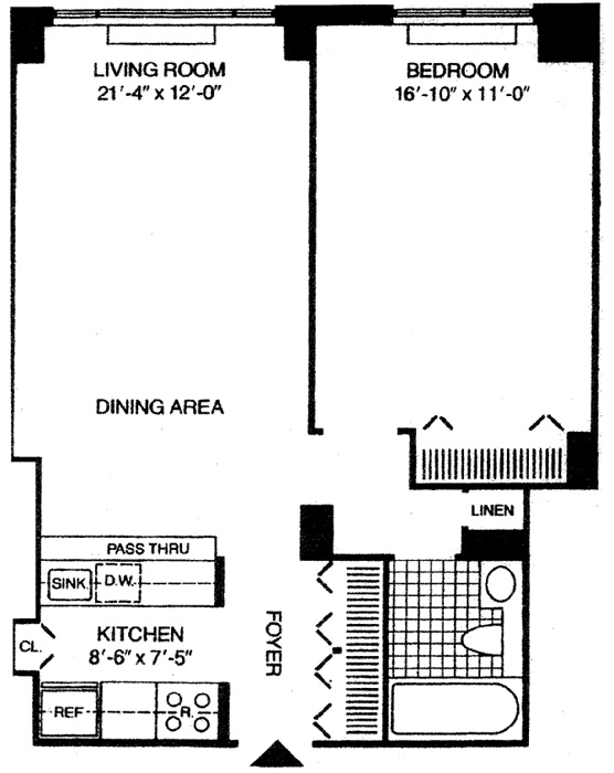 Floorplan for Water Feature