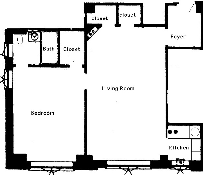 Floorplan for 81 Irving Place