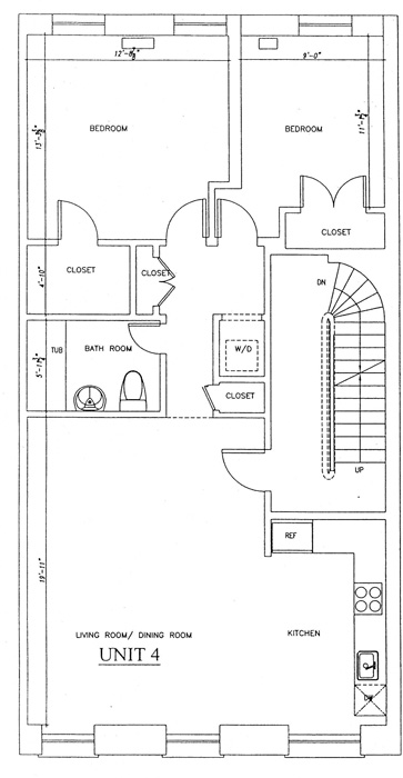 Floorplan for Fort Greene