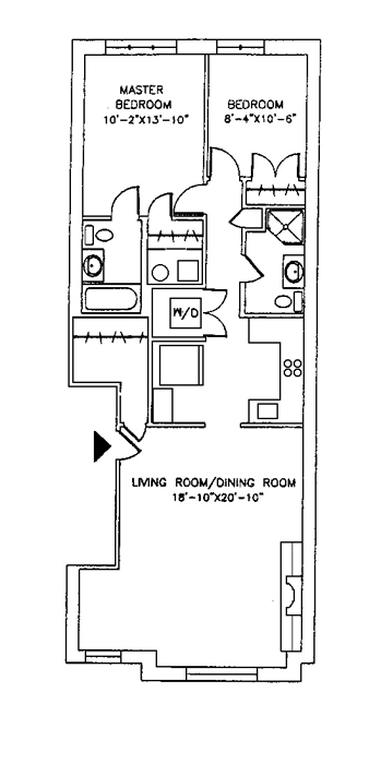 Floorplan for 303 Warren Street