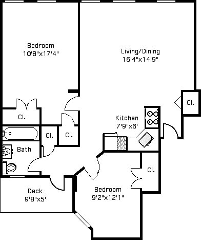 Floorplan for 338 Prospect Place