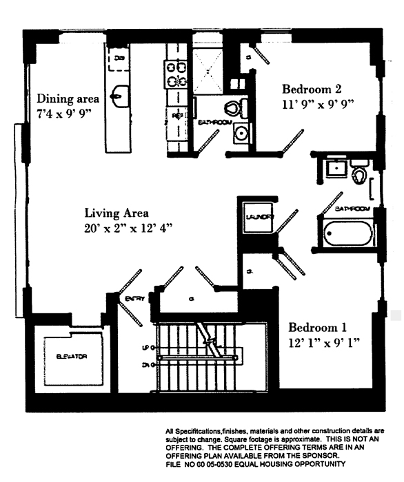Floorplan for 38th Avenue