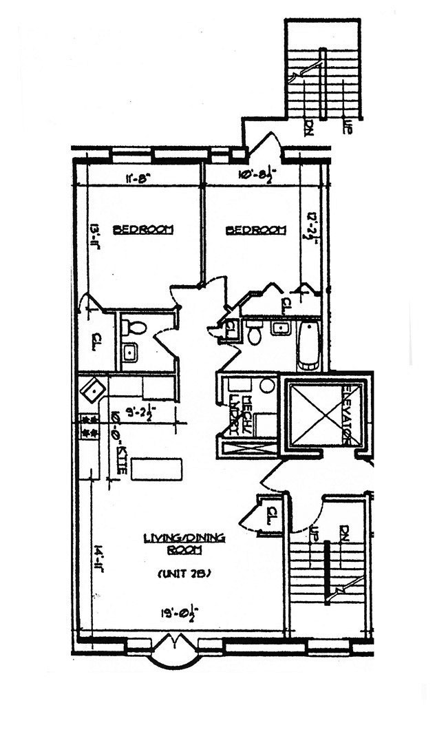Floorplan for 372 15th Street