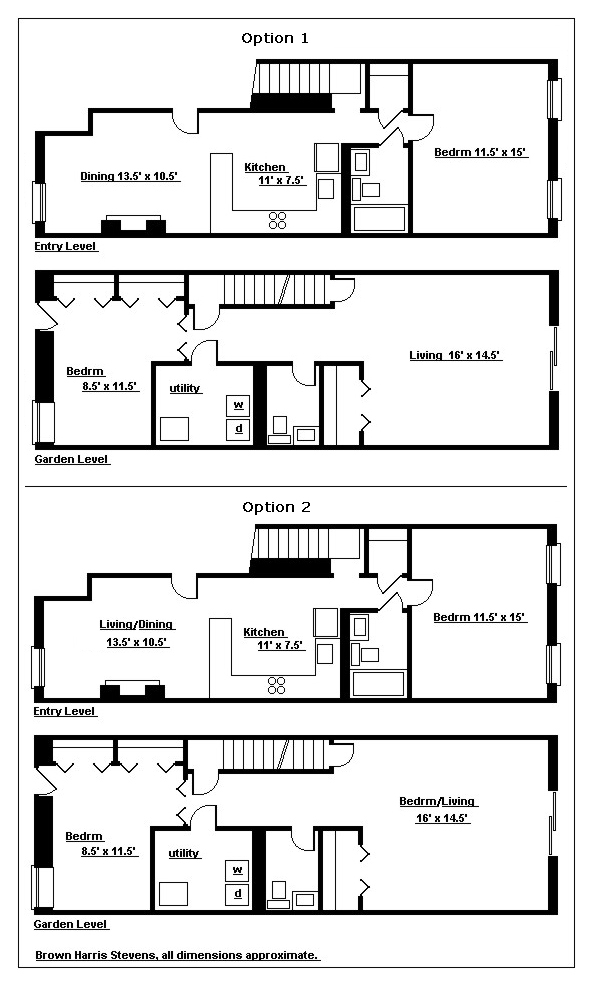 Floorplan for Enchanting Garden Duplex
