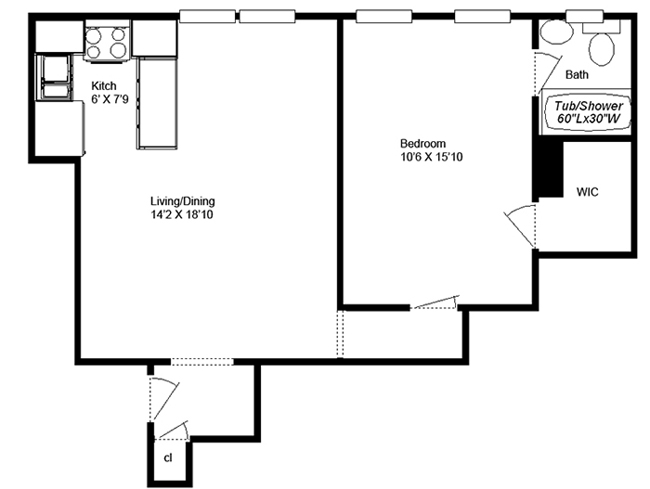 Floorplan for 225 Lincoln Place