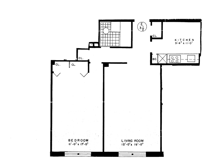 Floorplan for 6901 Narrows Avenue