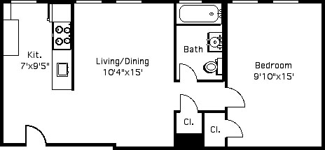 Floorplan for 425 Prospect Place