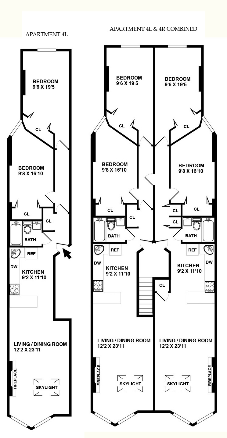 Floorplan for 333 3rd Street
