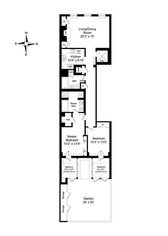 Floorplan for 51 Crosby Street