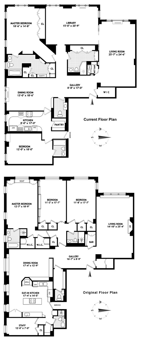 Floorplan for 880 Fifth Avenue