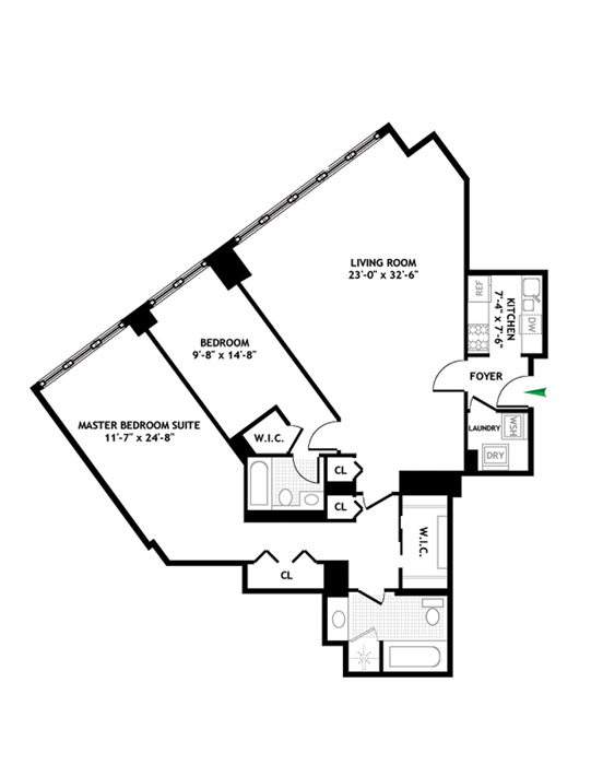 Floorplan for 146 West 57th Street