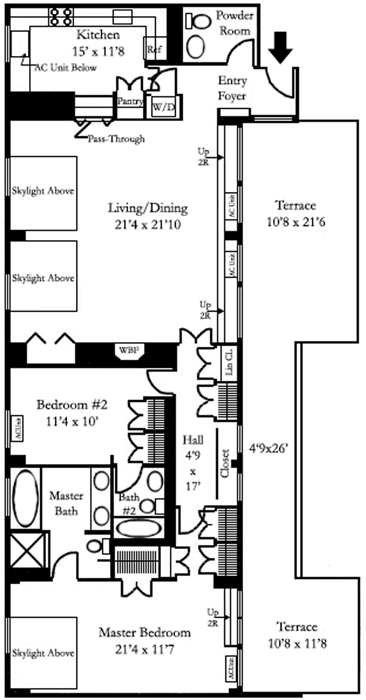 Floorplan for 126 Waverly Place