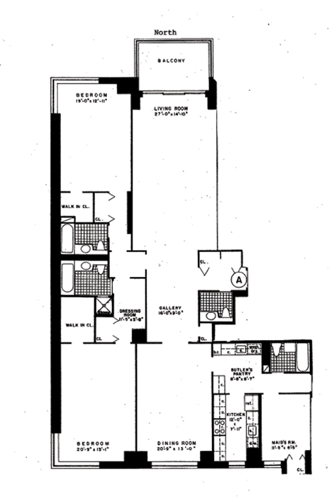 Floorplan for 425 East 58th Street