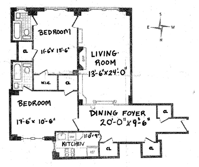 Floorplan for 235 East 73rd Street