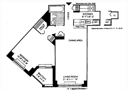 Floorplan for 377 Rector Place