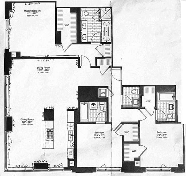 Floorplan for 450 East 83rd Street