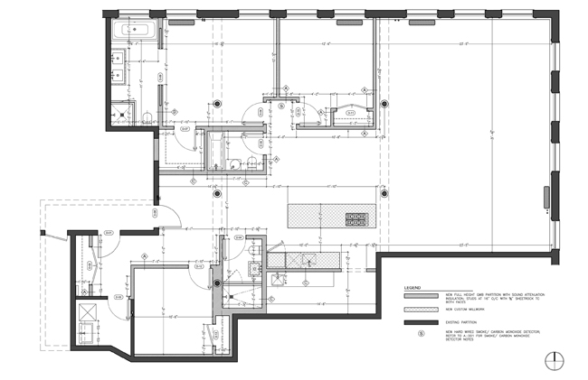 Floorplan for Corner Loft With Commercial Interest